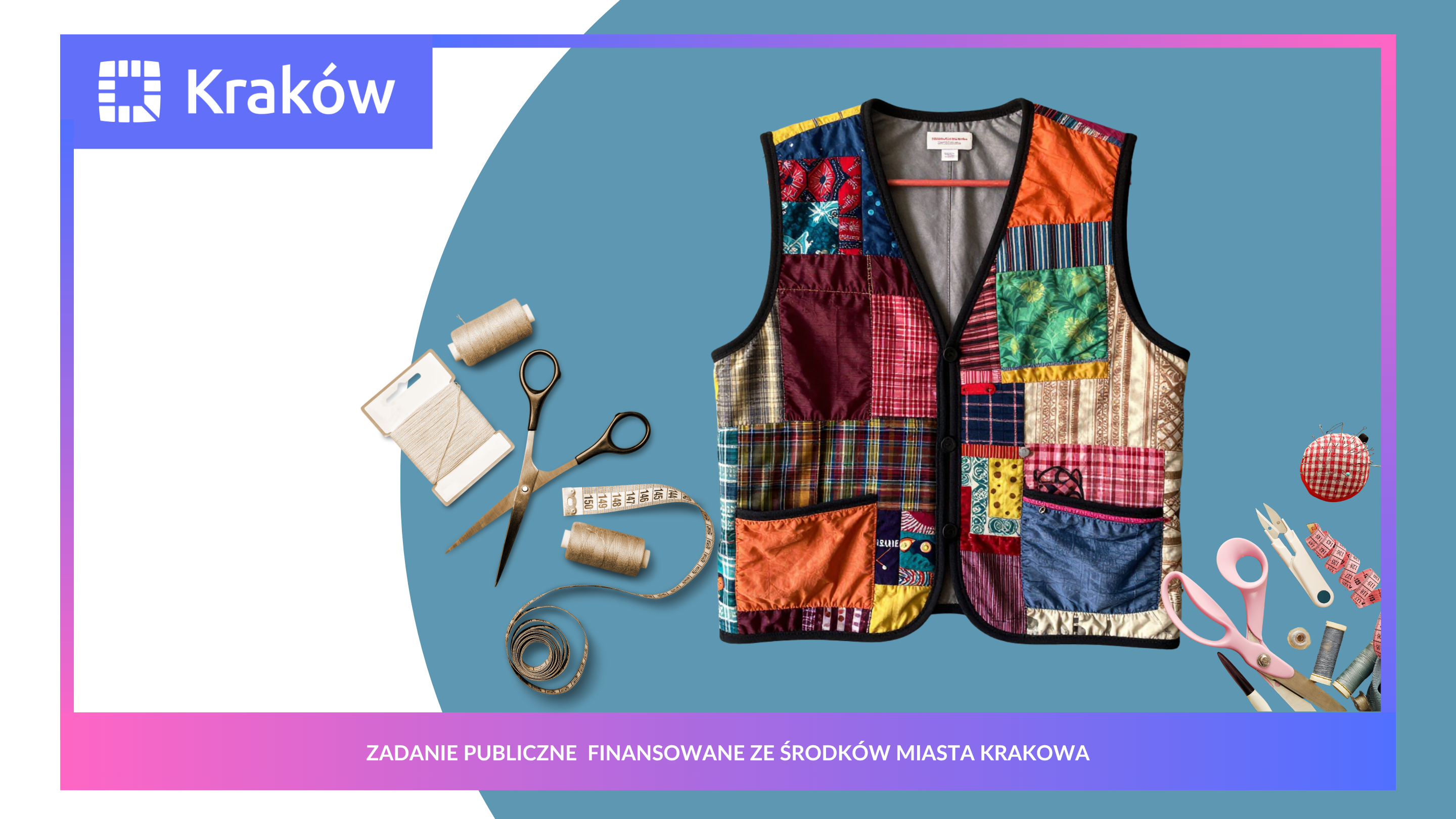 Kamizelka Patchworkowa - Upcykling w Praktyce (Grupa II)