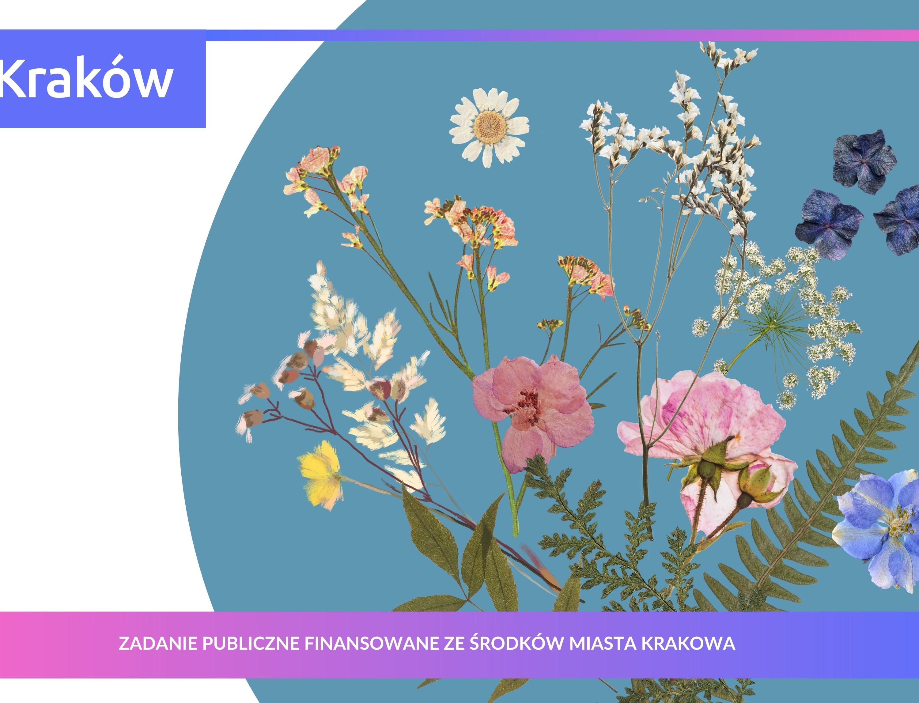 Dekoracyjne kartki z suszonych kwiatów – na płasko - Spotkanie ze sztuką dla dzieci 