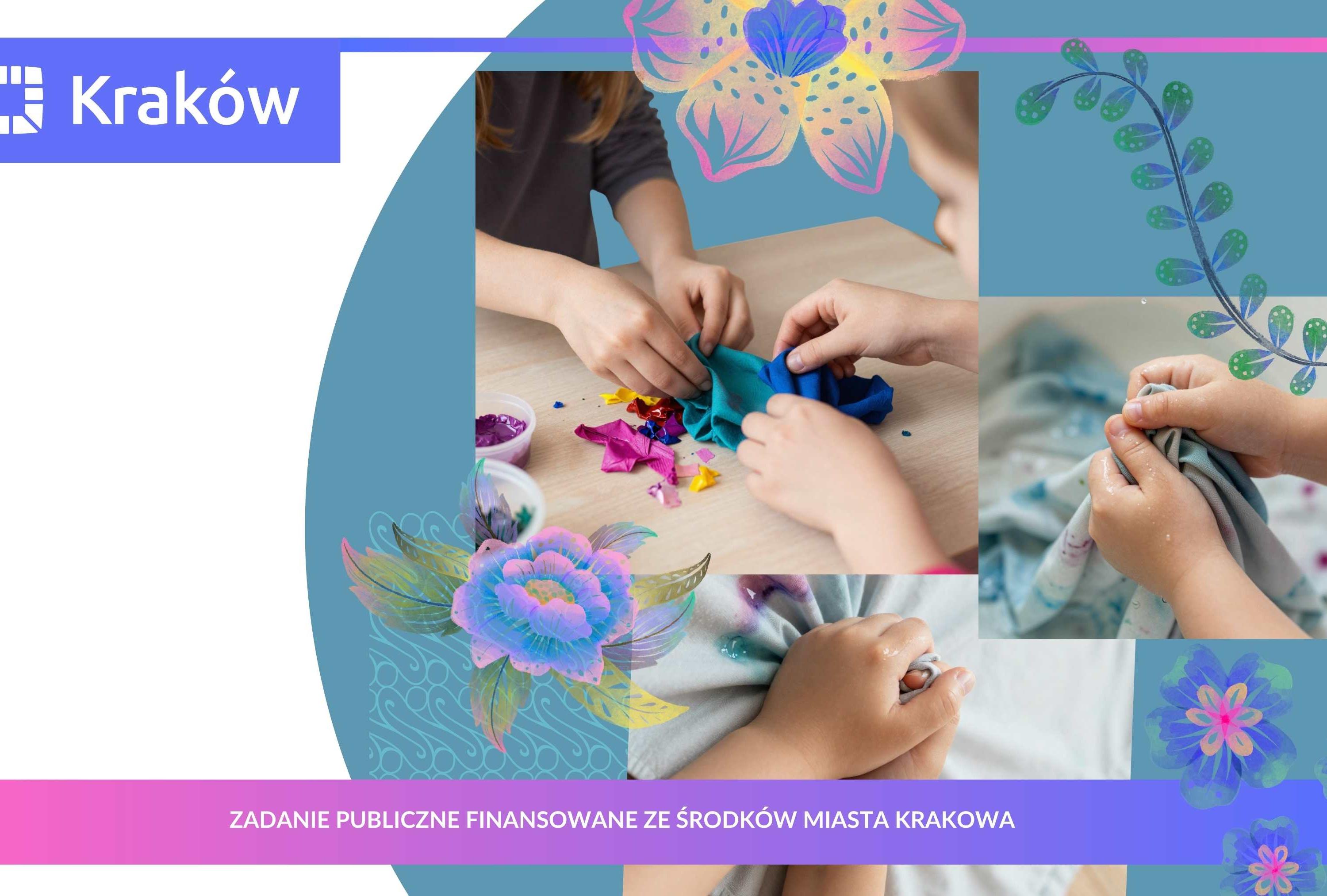 Eco Batik inspirowany Nową Hutą dla dzieci- Spotkanie ze sztuką