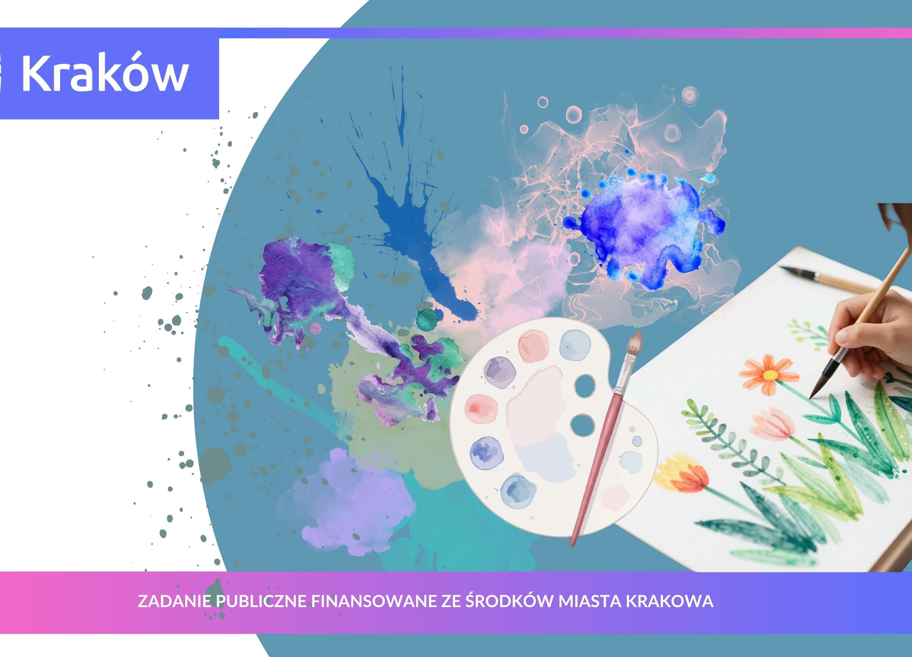 Malarstwo akwarelowe dla dzieci-Spotkanie ze sztuką 